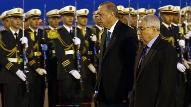 Arrivée du président turc, Recep Tayyip Erdogan, à Alger 2