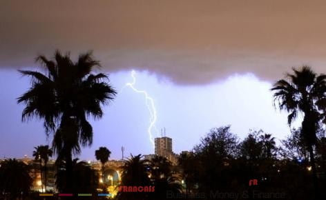 BMS : des pluies orageuses sur les wilayas du Sud du pays 2