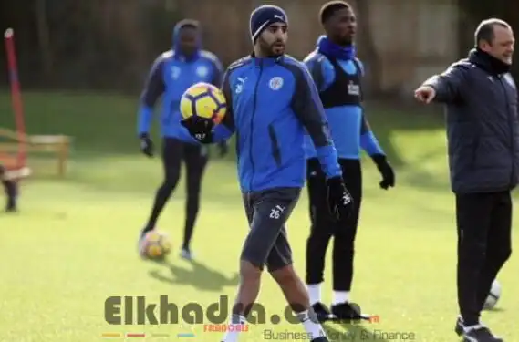 Mahrez a repris l’entraînement !