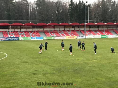 EN .. La derniere séance d'entrainement avant d'affronter l'Iran à Graz ! 6