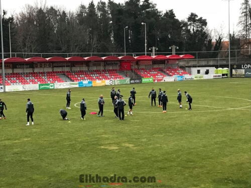 EN .. La derniere séance d'entrainement avant d'affronter l'Iran à Graz ! 7