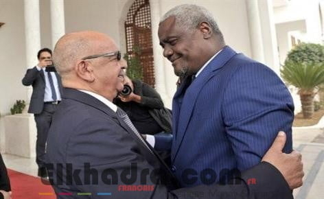 Entretiens à Alger entre MM. Messahel et Faki Mahamat 1