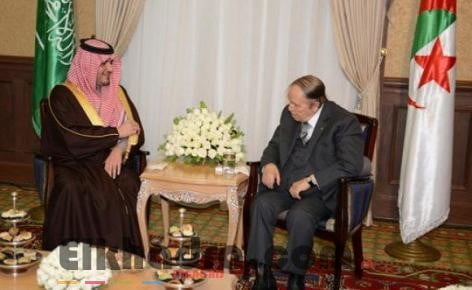 Bouteflika reçoit le ministre saoudien de l'Intérieur 1