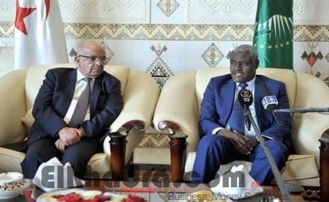 Faki Mahamat salue le "soutien actif" de l'Algérie pour la mise en œuvre de l'agenda 2063 de l'UA 1