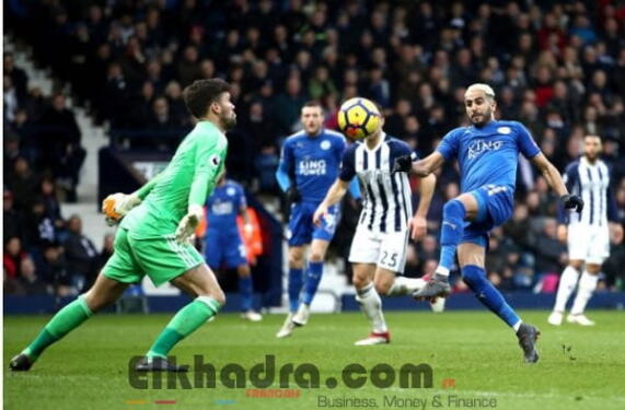 Mahrez buteur et passeur contre West Bromwich Albio 2