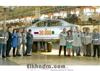 Renault Russie a livré 30 000 carrosseries Renault Symbol à l'usine Renault Algérie Production 1