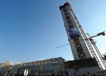 Bouteflika inspecte les travaux d'avancement de la Grande Mosquée d'Alger 2