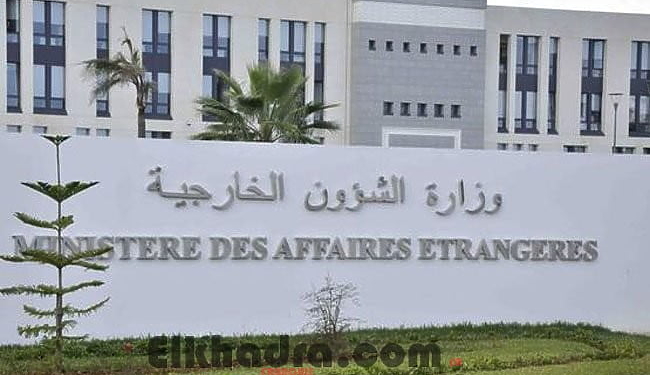 L'Algérie exprime sa ferme condamnation et son rejet total des propos irresponsables du MAE marocain 1