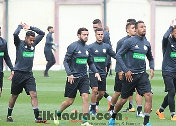 DERNIER ENTRAINEMENT DES VERTS AVANT LE DÉPART, AUJOURD’HUI, VERS L’ESPAGNE 1