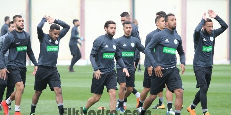 DERNIER ENTRAINEMENT DES VERTS AVANT LE DÉPART, AUJOURD’HUI, VERS L’ESPAGNE 1