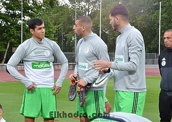 Portugal-Algérie: ultime entraînement des Verts avant Lisbonne 1