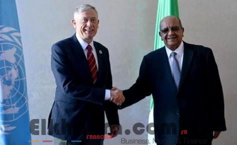 Messahel reçoit l'émissaire onusien pour le Sahara occidental, Horst Kohler 2