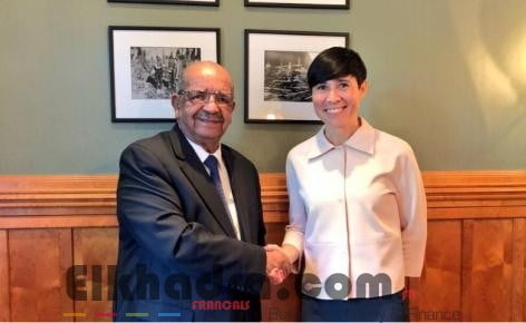 Algérie-Norvège : la situation au Mali et en Libye au centre d’un entretien antre Messahel et Ine Marie Eriksen 1