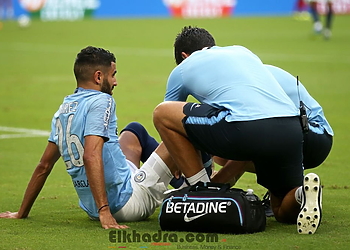 Riyad Mahrez pourra reprendre l'entraînement cette semaine 14
