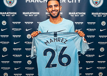 Officiel : Riyad Mahrez rejoint Manchester City 16