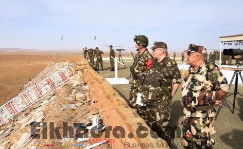 Gaïd Salah supervise à Ouargla l’exercice tactique avec munitions réelles "Assifa 2018" 1