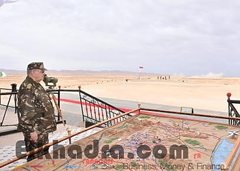 Gaïd Salah supervise l’exécution d’un exercice démonstratif combiné avec munitions réelles 13