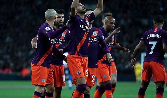 Manchester City s'impose face à Tottenham avec un but de Riyad Mahrez 1