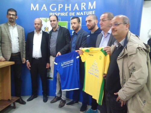 Signature d’une convention entre Mag Pharm laboratoires et la JSK 3