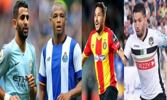 CAF Awards 2018 : Mahrez, Brahimi, Belaïli et Djabou nominés