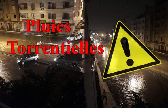 رياح وأمطار على ولايات ساحلية