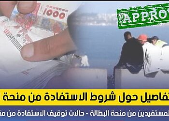 شروط وكيفيات ومبلغ منحة البطالة في الجزائر 2025 4