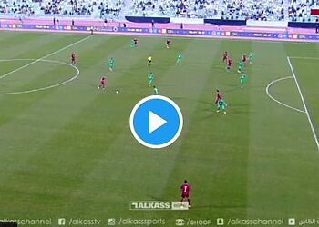But de Baghdad Bounedjah ! Après plusieurs faces à faces ratés 9