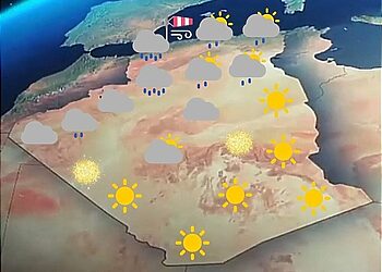 الأحوال الجوية في الجزائر ليوم السبت 26 فيفري 2022 3