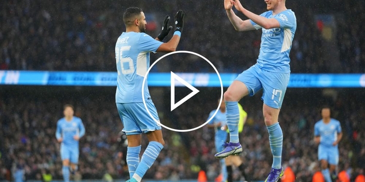 video: Le doublé pour Riyad Mahrez ce 05/02/2022 1
