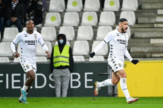 But de Adam Zorgane face à Beerschot