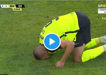 Le but de Islam Slimani face à Maritimo 19