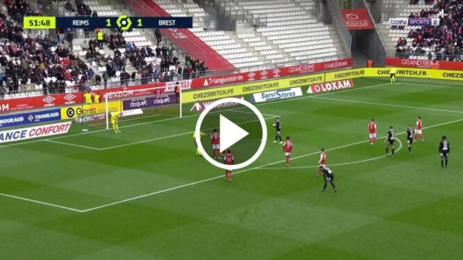 résumé Youcef Belaili vs Reims 20/02/2022
