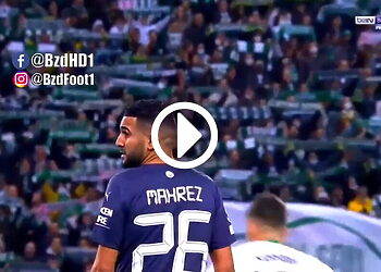 résumé Riyad Mahrez vs Sporting Lisbon 17