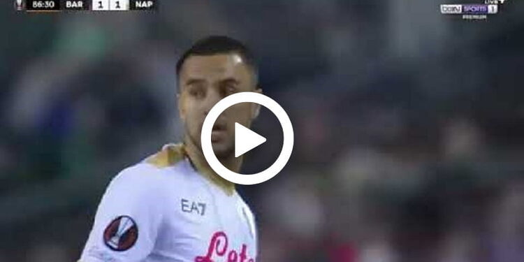 résumé Adam ounas vs Barcelona 1