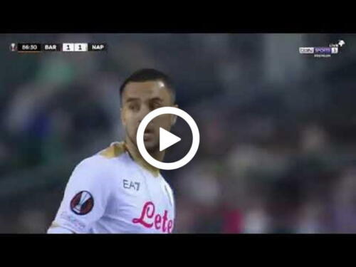résumé Adam ounas vs Barcelona