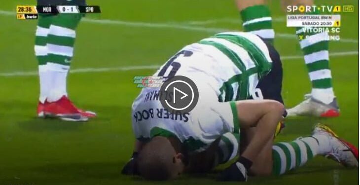 But de Islam Slimani vs Moreirense 1
