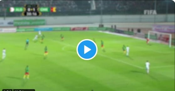 Résumé de toute les erreurs d’arbitrage présente pendant le match Algérie vs Cameroun video 1