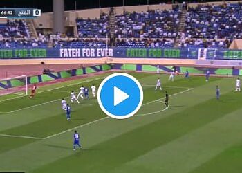 But de Sofiane Bendebka avec son club Al Fateh 2