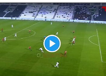 but de Mohamed Benyettou avec Al Wakrah 12