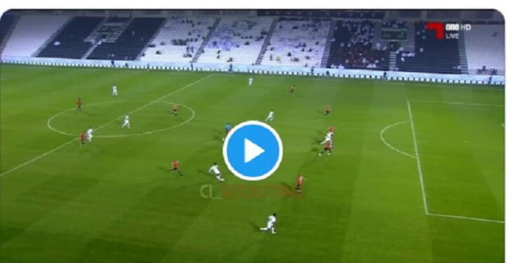 but de Mohamed Benyettou avec Al Wakrah