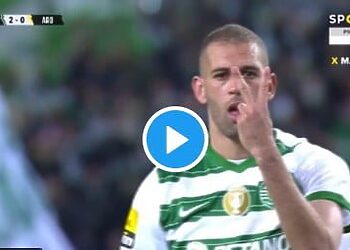 Resumé Slimani vs Arouca 7