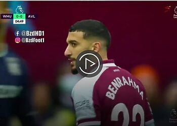résumé Saïd Benrahma vs Aston Villa 13