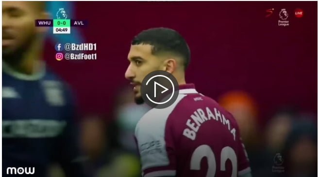 résumé Saïd Benrahma vs Aston Villa