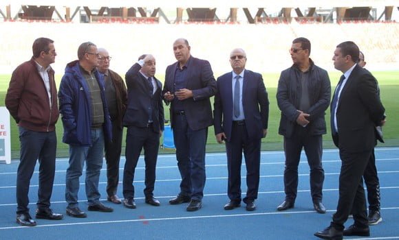 CHAN Algérie 2023 : visite d'inspection au stade Olympique d'Oran 2