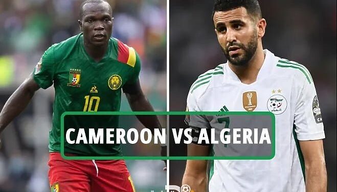 Où voir Algérie vs Cameroun ce 29/03/2022 1