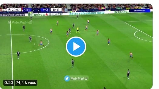 La passe de Riyad Mahrez video 1