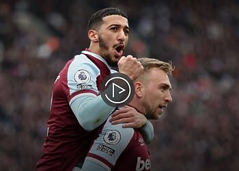 résumé Benrahma vs Burnley ce 17/04/2022 10