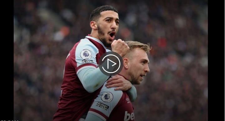 résumé Benrahma vs Burnley ce 17/04/2022 1
