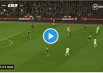 contrôle parfait de Saïd Benrahma en pleine course video 2