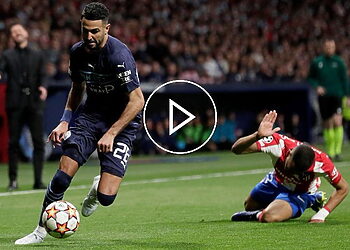 Résumé Riyad Mahrez vs l’Atletico Madrid pour ces 1/4 de finale retour de Champions League 16